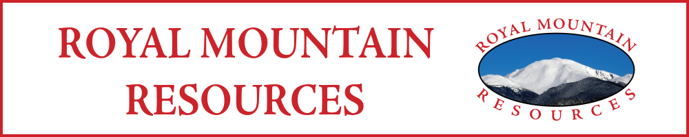 royal mountain resources with logo